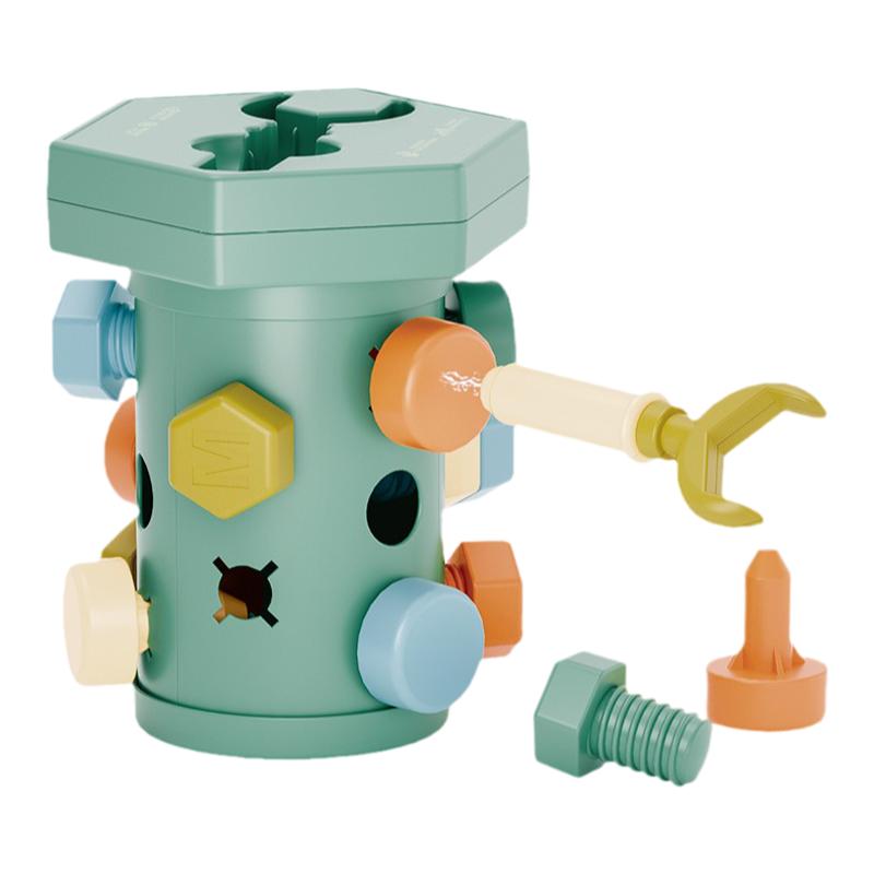 磁力螺丝钉玩具 拧螺丝螺母配对拼插早教益智动手能力训练玩具