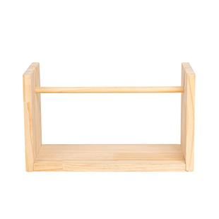 实木丝带架花店用品丝带收纳架丝带卷轴架家用DIY手工彩带收纳架