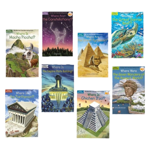 英文原版 Where Is系列地理知识科普读物 世界地理遗迹历史百科全书 人文历史事件科普百科课外阅读读物 儿童桥梁图画书 英语书籍
