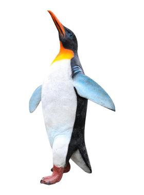 艺家乡仿真企鹅雕塑海洋主题摆件