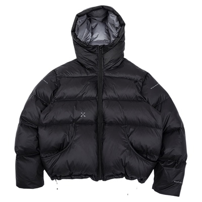 NOFAITH连帽羽绒服女冬新款宽松加厚保暖日系复古情侣面包服外套