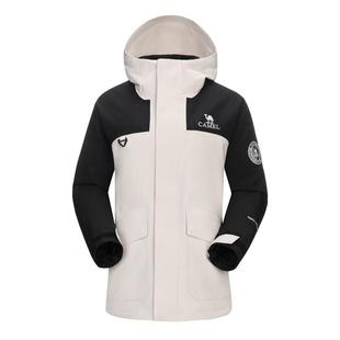 骆驼女装羽绒服冲锋衣2025秋冬新款保暖羽绒内胆可拆卸两件套