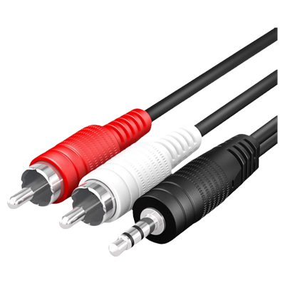 睿阜音频线2rca数据输出入加长