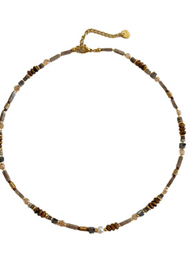 天然石珍珠项链女款轻奢小众