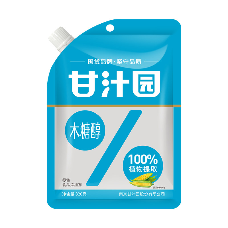 甘汁园木糖醇代糖轻食无蔗糖甜味剂代白砂糖家用烘焙糖尿人专用