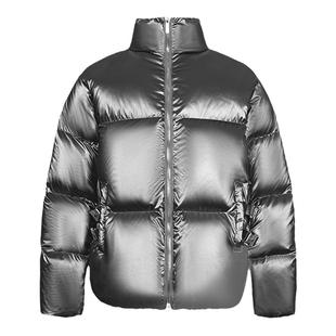 Unawares. 男女同款 军事扣镶嵌水光感羽绒服新国标90白鸭绒300+g