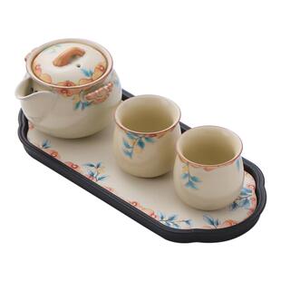 汝窑手抓壶盖碗茶杯单个高档泡茶壶防烫功夫茶具一人饮茶壶家用