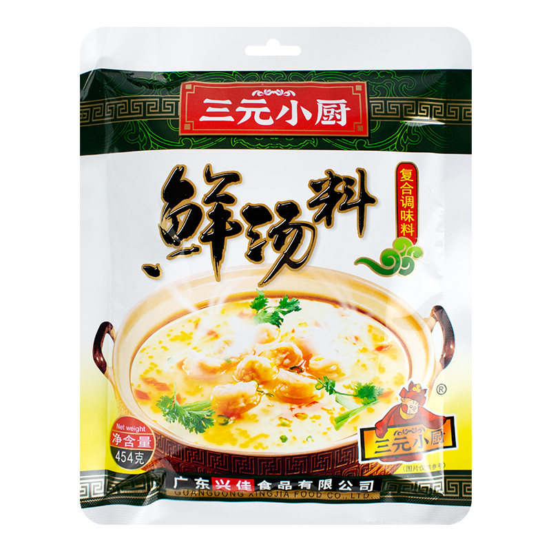 三元小厨鲜汤料454g高汤料