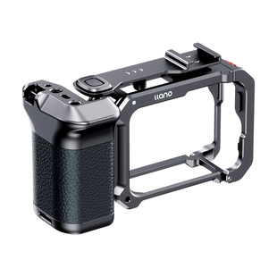 绿巨能街拍手柄套装套件适用insta360影石acepro2街拍套件金属兔笼街拍手柄套装扫街保护框拓展款配件