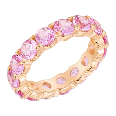 TWINSLULU小众粉红色圆形戒指