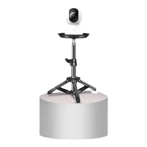 监控摄像头落地伸缩支架适用于小米家C6C360 PT智能无线WiFi机展示移动临时安装角收纳便携桌面三脚架