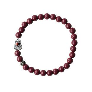 大仙的串儿《西厢记》天然朱砂手串紫金砂龙年本命年红色手链送礼