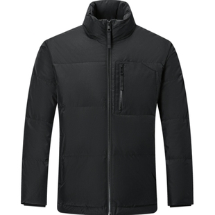 [抗静电]七匹狼羽绒服男士冬季新品立领保暖发热休闲夹克短外套潮