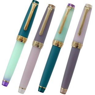 一航日本SAILOR中型21K金笔四季织雨音雨声钢笔磨砂写乐商务练字