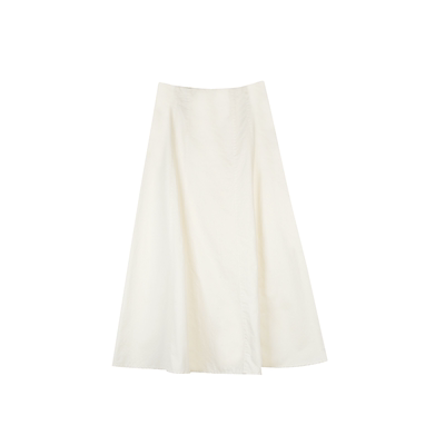 法式复古高腰a字半身裙伞裙