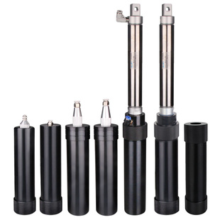 330ML硅胶铝合金套筒黑色套管点胶机气动推胶筒密封胶供料器