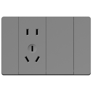 国际电工118型开关插座面板厨房专用多孔二三四位6孔9九孔十二孔