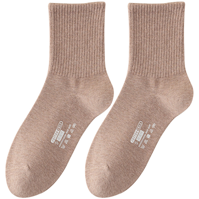 优质纯棉无骨缝头经典款女袜