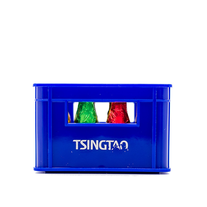 青岛啤酒博物馆酒筐巧克力牛奶巧克力可可脂 青岛啤酒官方文创