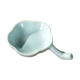 梅林笔庄陶瓷墨蝶墨盘笔搁墨池毛笔架文房四宝多功能笔舔笔洗盛墨汁用水蝶毛笔书法碟子学生初学者练字专用