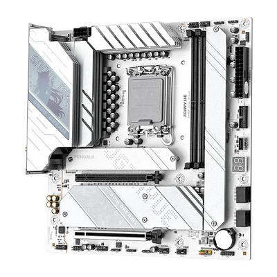 精粤Z890主板雪梦15代游戏Intel