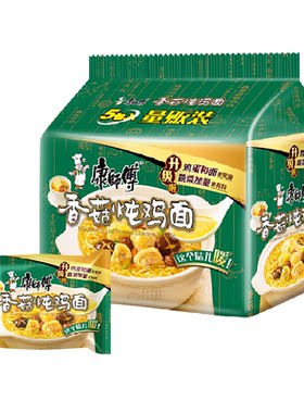 康师傅甄选香菇炖鸡面105g*5袋