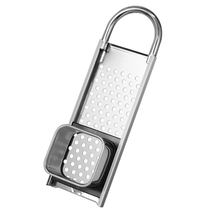 不锈钢凉虾专用漏瓢大孔凉鱼漏勺家用做疙瘩汤的工具面鱼娃鱼漏鱼