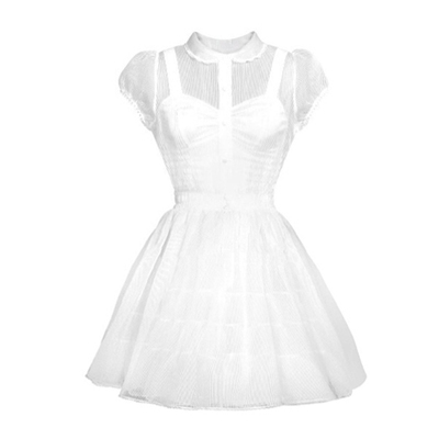 fifichachnil雪纺法式少女蛋糕