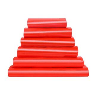 加厚红色笑脸塑料袋超市购物袋外卖打包袋水果手提背心方便袋批发