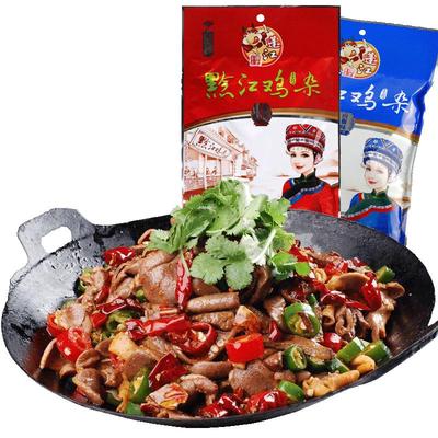 重庆黔江特产酸辣味500克鸡杂