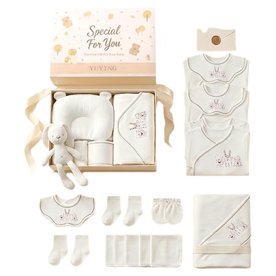 满月婴儿衣服礼盒套装送礼高档