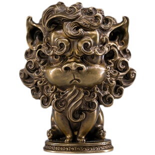 末那末匠|光叔《兽气宝-貔貅》招财铸铜艺术雕像摆件