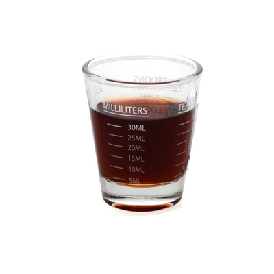 咖啡玻璃盎司杯玻璃咖啡