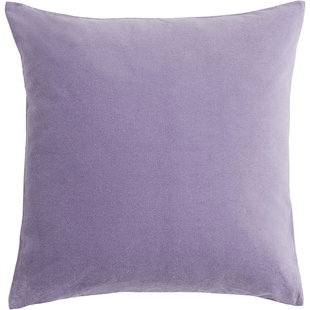 HMHOME家居用品靠垫套简约棉质沙发床头天鹅绒靠枕套0579381