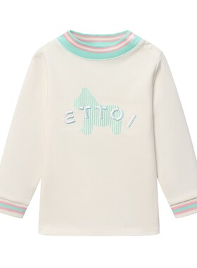 朗姿童装/ETTOI爱多娃儿童半高领长袖T恤女童百搭打底衫冬季新款