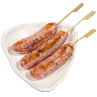 台式正宗高粱酒鲜肉烤肠手工纯肉灌肠餐厅冷冻半成品香肠食材批发