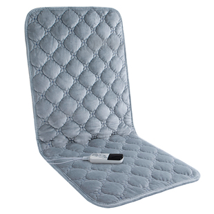 加热坐垫靠背一体办公室久坐取暖电热毯座椅屁垫子发热腰靠垫冬季