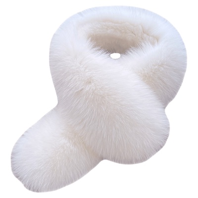 双面真毛狐狸毛皮草围巾围脖毛领