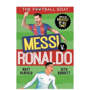 足球传奇:梅西 vs C罗梅西内马尔范迪克哈兰德桑乔阿利松英文儿童绘本人物传记进口原版外版书平装9-12岁The Football GOAT: Mess