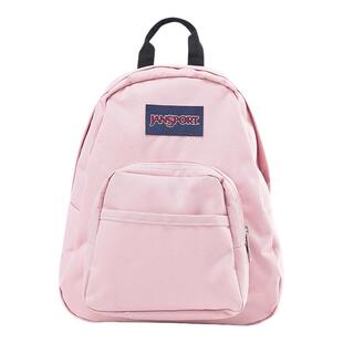 JanSport蜜蜡粉双肩包学院风轻便女小型旅游书包可爱迷你通勤背包
