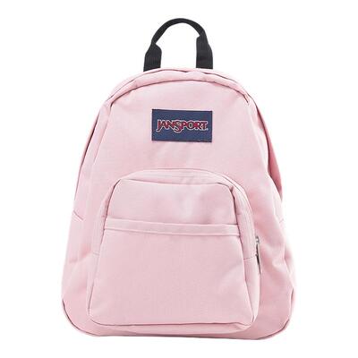 JanSport蜜蜡粉双肩包学院风轻便女小型旅游书包可爱迷你通勤背包