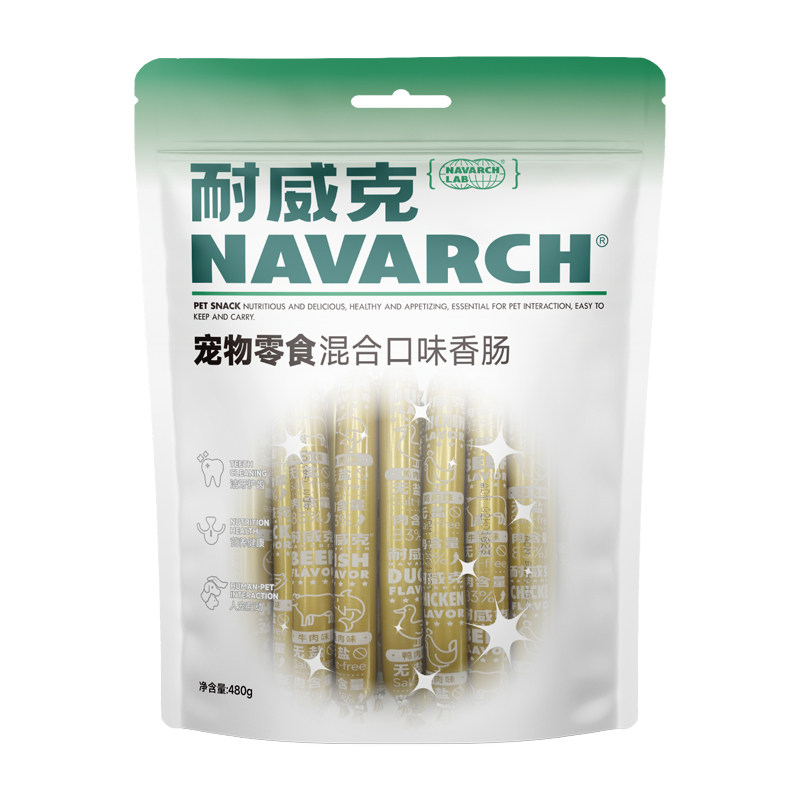 耐威克狗狗零食鸡肉火腿肠泰迪金狗火腿肠/香肠