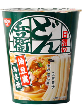 日清咚兵卫油豆腐油炸乌冬面