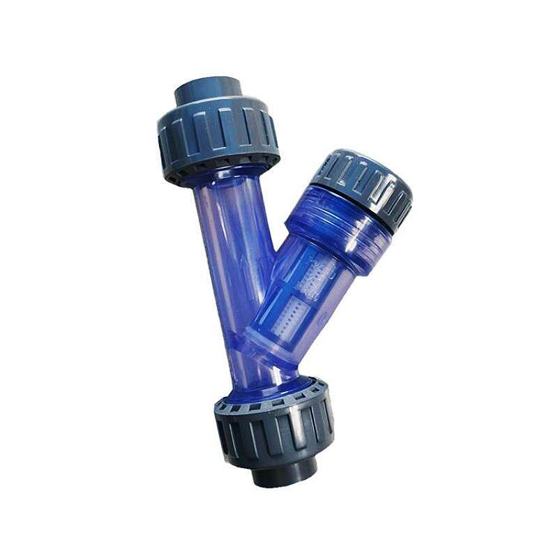 联塑透明过滤器净化给水管配件