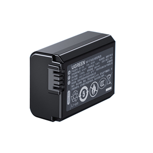 绿联np-fw50相机电池适用索尼sony zve10/10L一代 a6000 a6400 a5100 a7m2 a7r2 a6300 nex5t nex7充电器微单