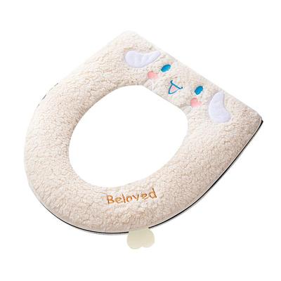 四季通用防水拉链款马桶坐垫