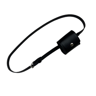 红色腰带女配裙子装饰毛衣连衣裙迷你皮带小包小腰包配饰2025新款