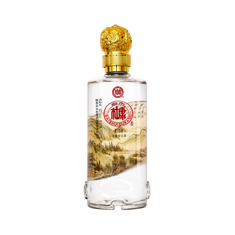 白水杜康U5052度浓香型整箱礼盒