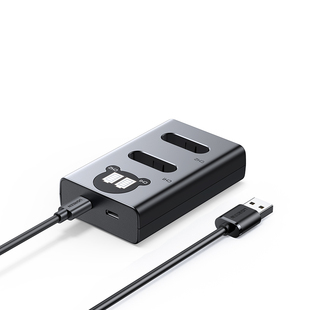 绿联相机电池充电器np-bx1充电器套装黑卡适用于sony索尼zv1 RX100 HX50 WX350 M5 M6 M2 M3 M4 CX240E HX90