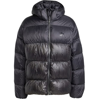 阿迪达斯男士连帽保暖户外羽绒服